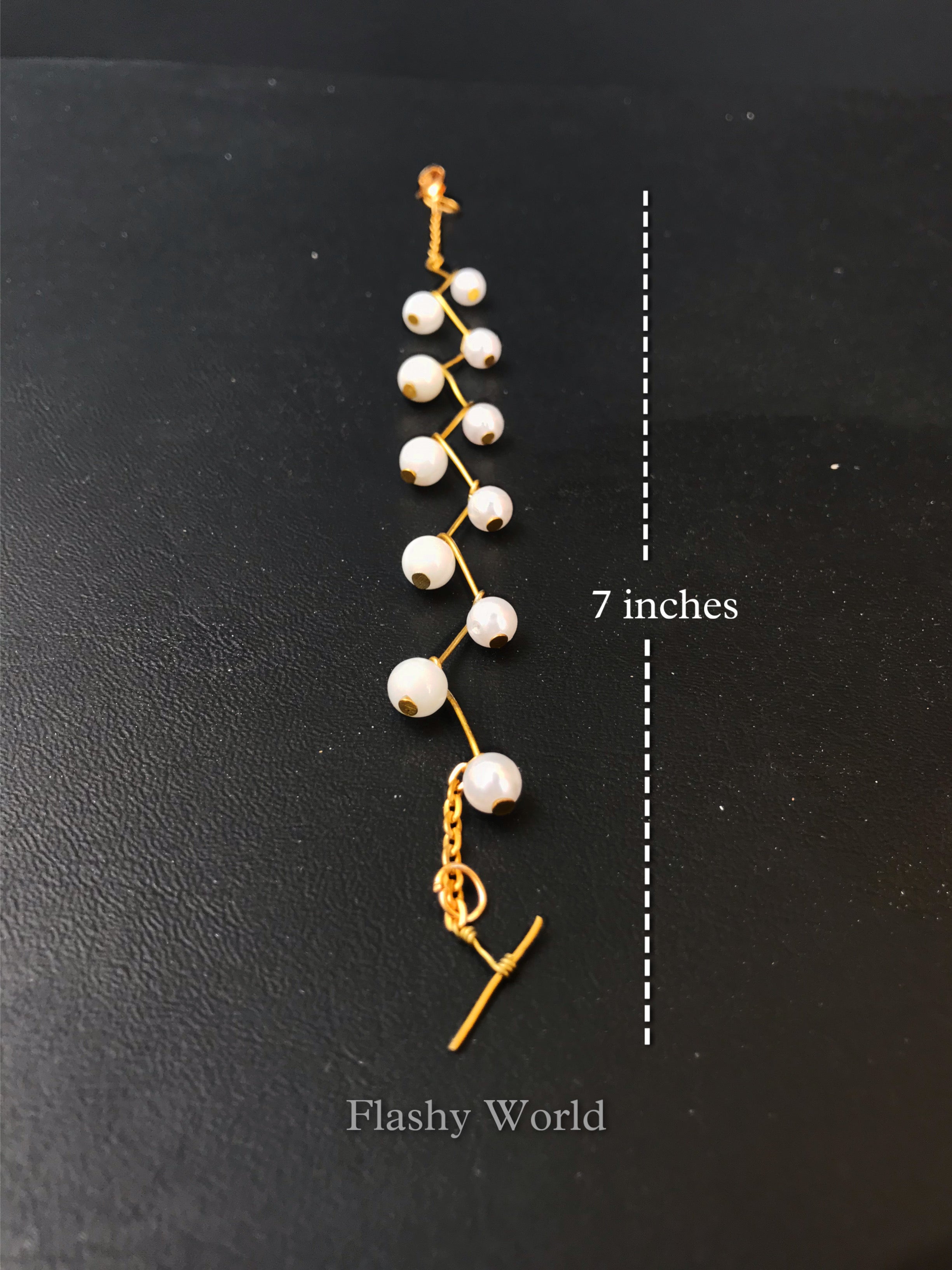 Minimalist White Quartz & Pearl Bracelet – Elegant Handmade Bracelet for Women | Calming Energy & Perfect Best Friend Gift